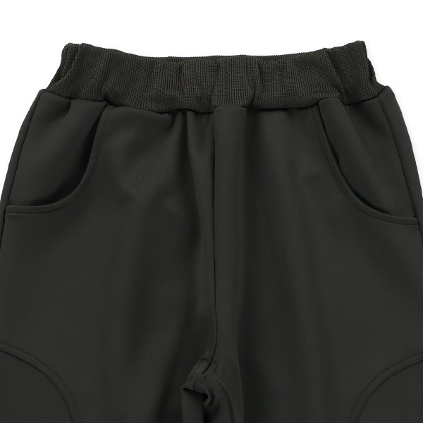 ストレッチダンボールニットサイド切り替えパンツ