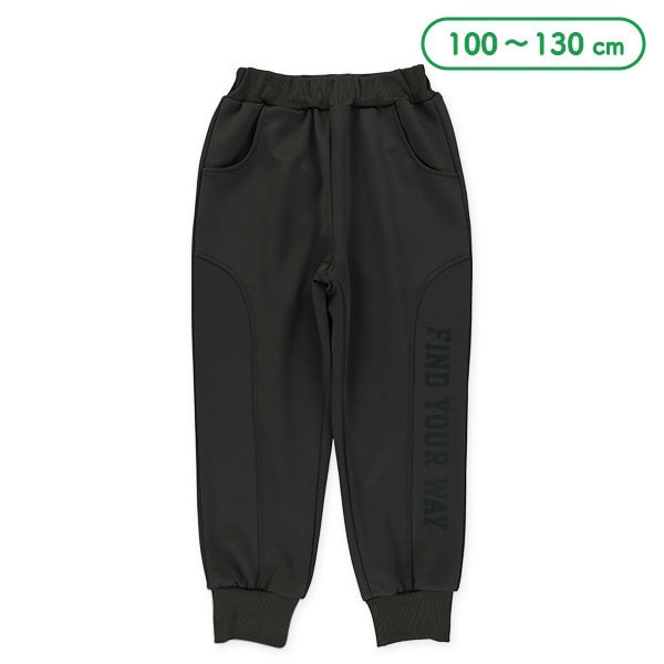 ストレッチダンボールニットサイド切り替えパンツ