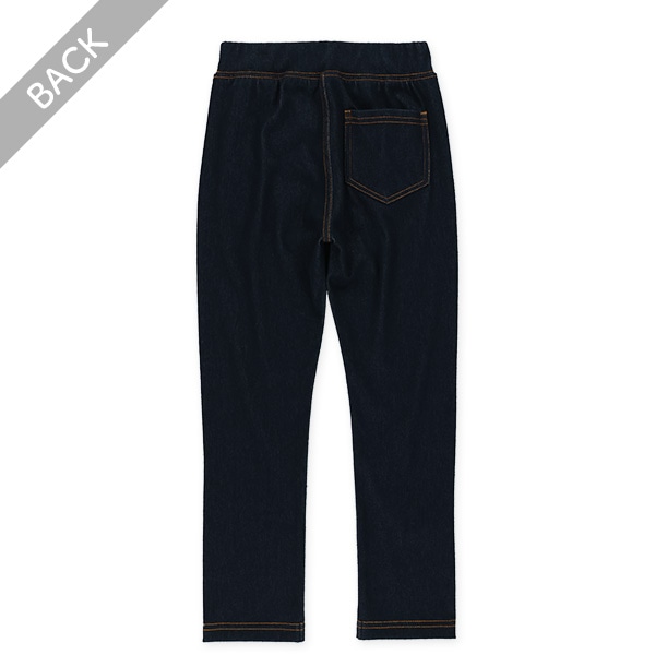 ニットデニムストレッチパンツ（ダークネイビー）