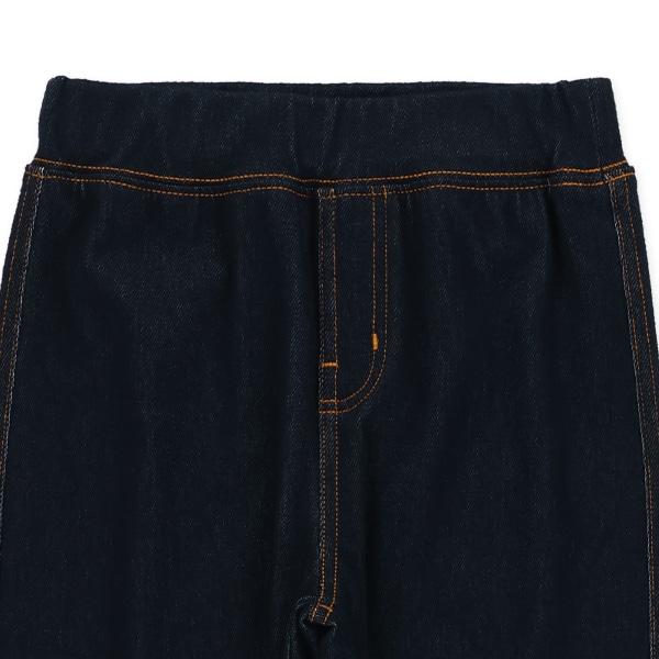 ニットデニムストレッチパンツ（ダークネイビー）