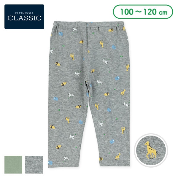 7分丈ミックスアニマルレギンス