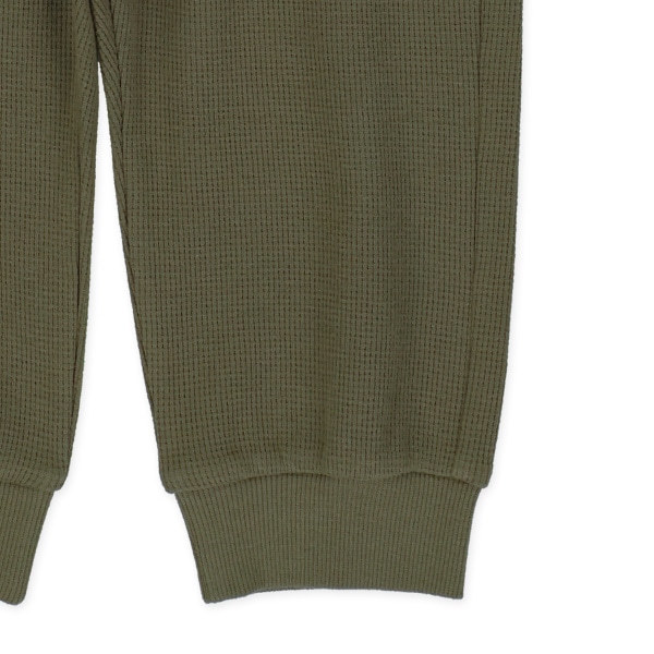 7分丈ワッフルクロップドパンツ