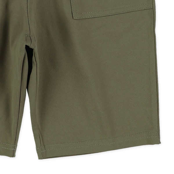 貼りポケットハーフパンツ