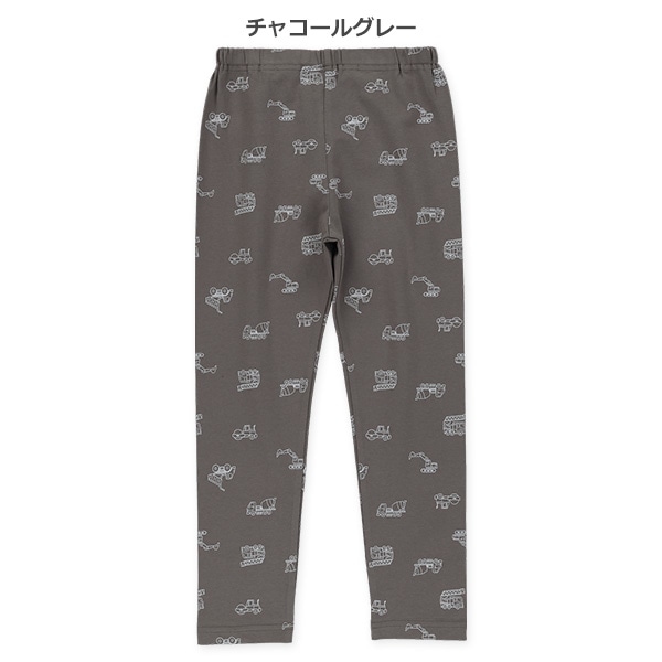 10分丈はたらくくるまレギンス