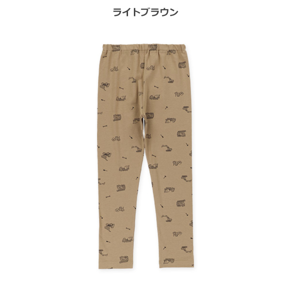10分丈はたらくくるまレギンス