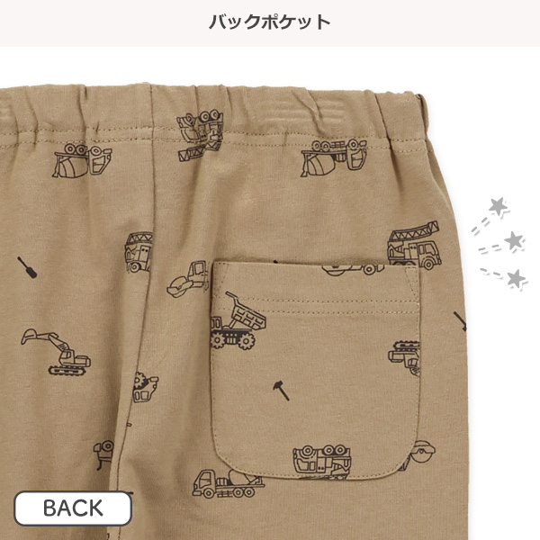 10分丈はたらくくるまレギンス