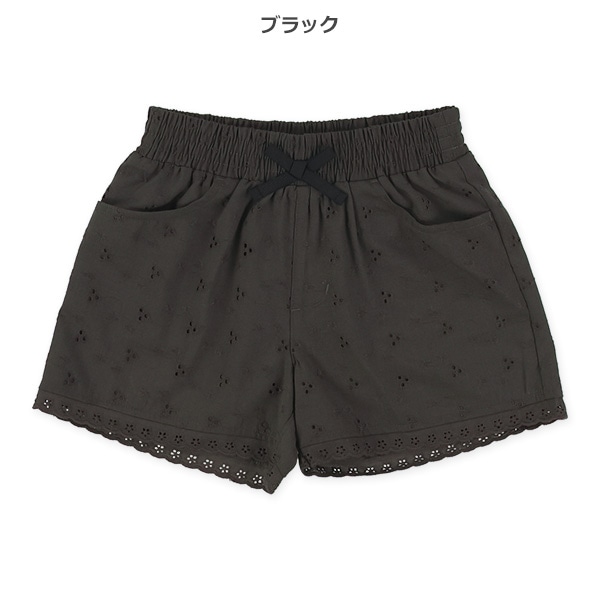 オーバーレースショートパンツ