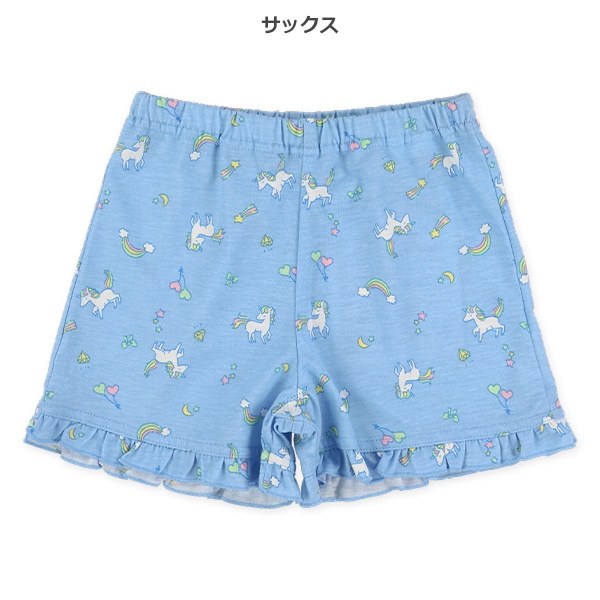 １分丈ニットユニコーンショートパンツ