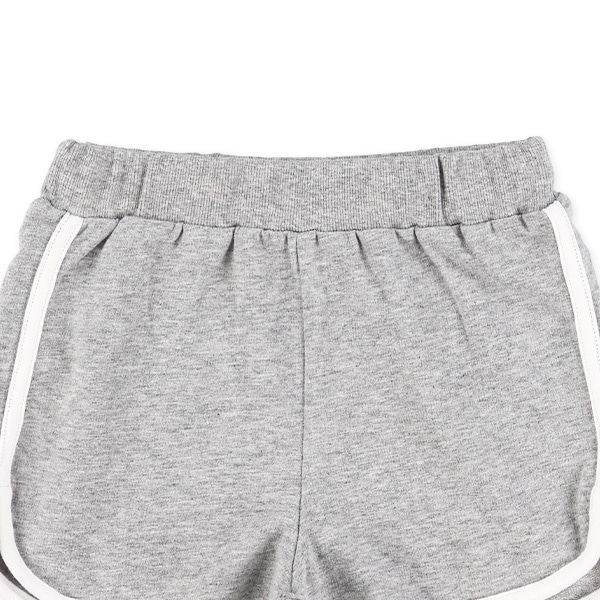 裏毛パイピングショートパンツ