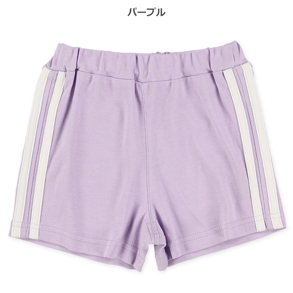 スムースサイド2本ラインショートパンツ