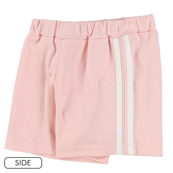 スムースサイド2本ラインショートパンツ