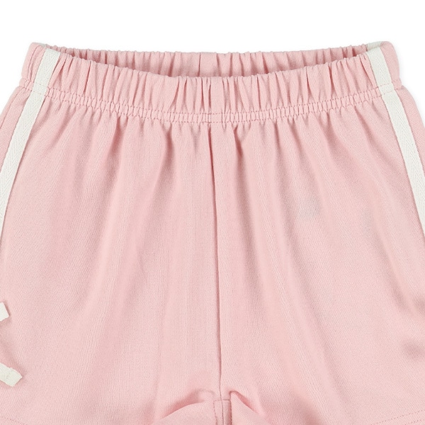 裏毛サイドラインリボンショートパンツ