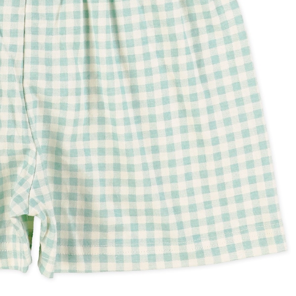 チェックショートパンツ