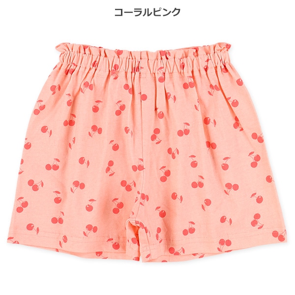 チェリー総柄ショートパンツ