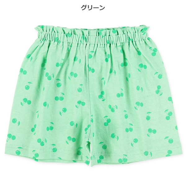 チェリー総柄ショートパンツ