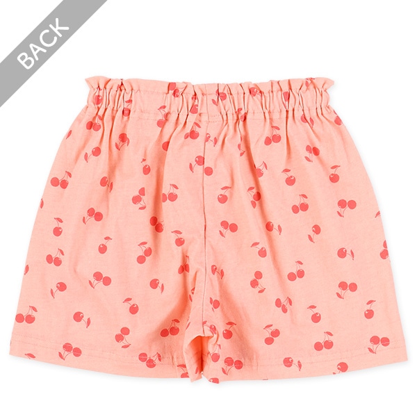 チェリー総柄ショートパンツ