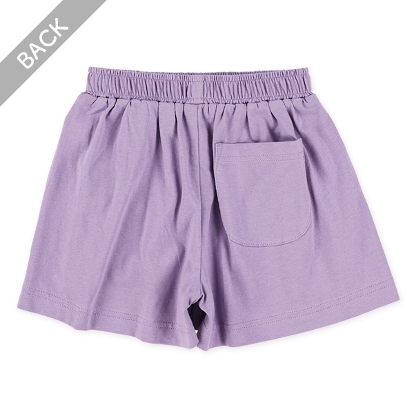 ニットショートキュロットパンツ