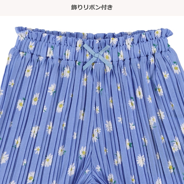 花プリントプリーツキュロットパンツ | 西松屋オンラインストア