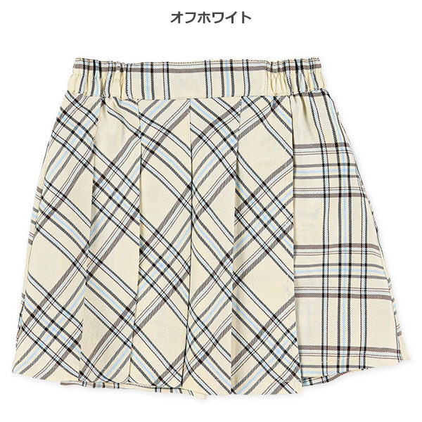 PJC 大西和子 織り素材のチェック柄プリーツスカート　　ホームクリーニング済 着用レビュー】sosottoのチェック柄プリーツスカートを、身長が異なる4