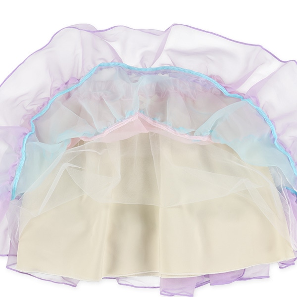 シフォンティアードスカート