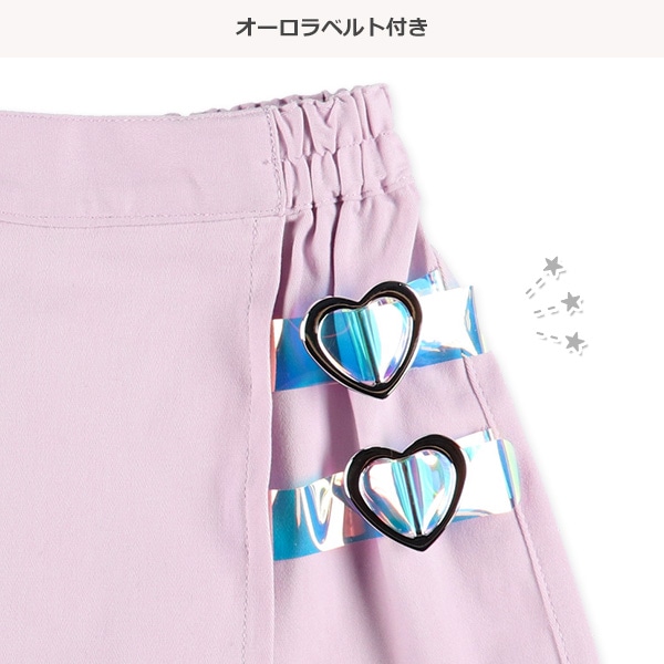 ラップキュロットパンツ