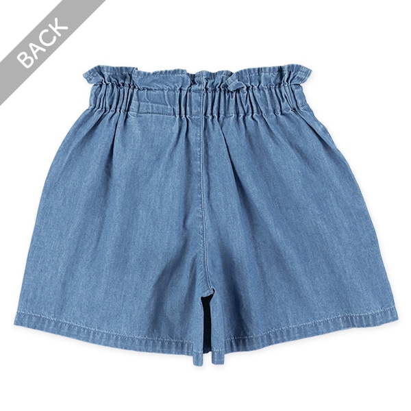 デニムキュロットパンツ