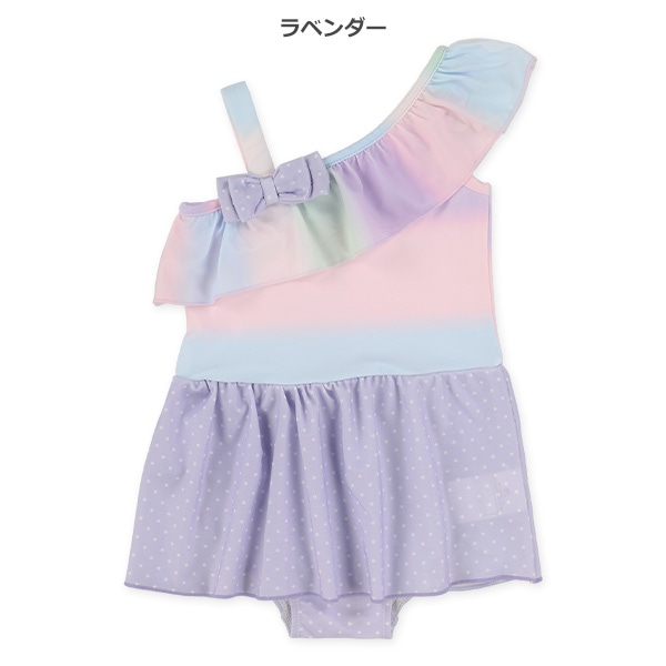 グラデーションワンピース水着