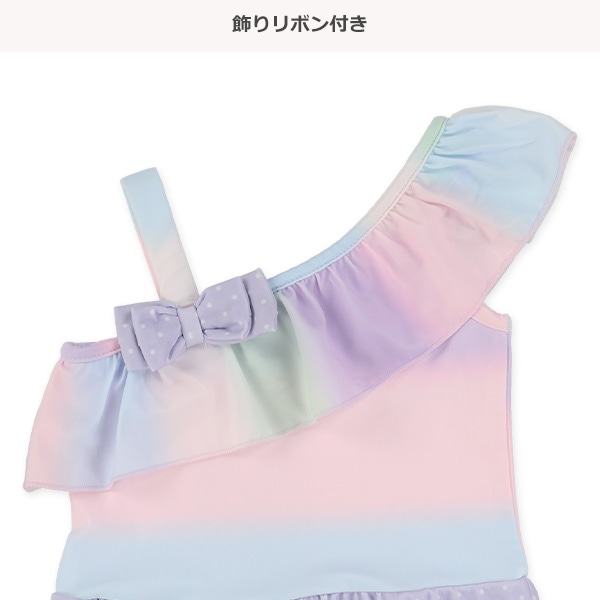 グラデーションワンピース水着