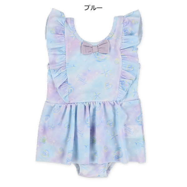 シェル柄ワンピース水着