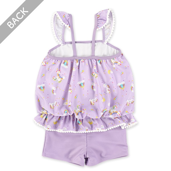 ユニコーン柄ワンピース水着