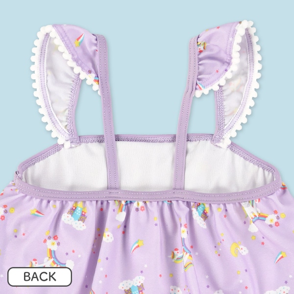 ユニコーン柄ワンピース水着