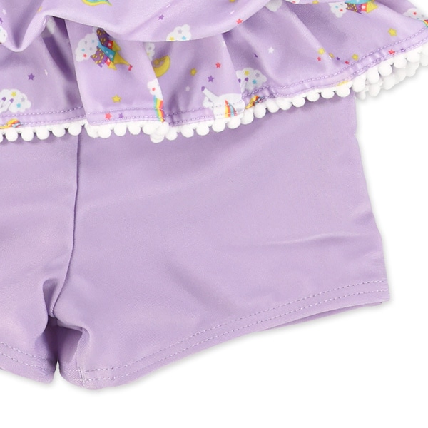 ユニコーン柄ワンピース水着