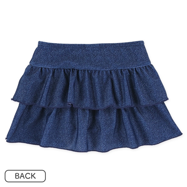 花柄デニムニットセパレート水着