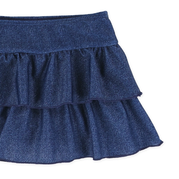 花柄デニムニットセパレート水着