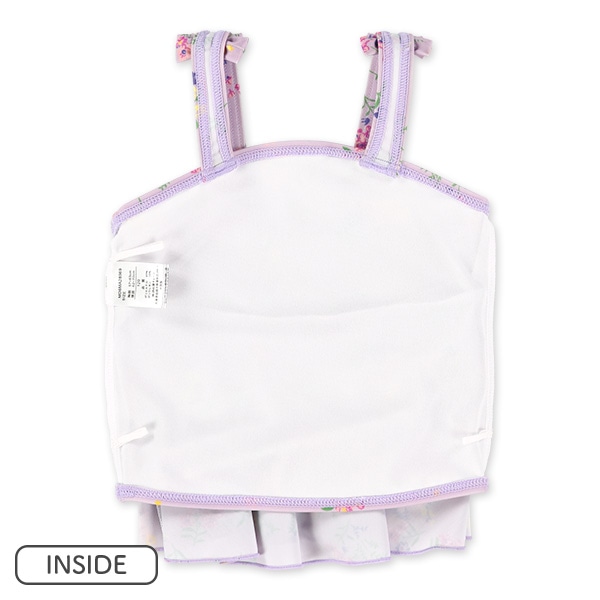 花柄デニムニットセパレート水着