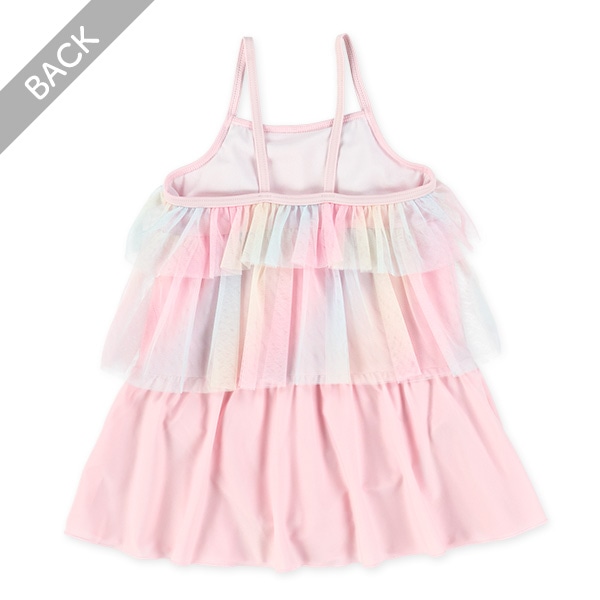 オーロラチュールワンピース水着