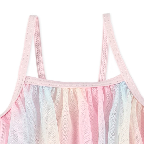 オーロラチュールワンピース水着