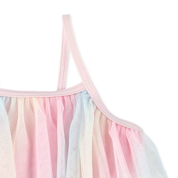 オーロラチュールワンピース水着