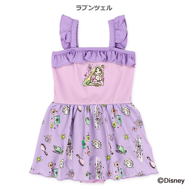ワンピース水着（塔の上のラプンツェル・リトル・マーメイド・アナと雪の女王）