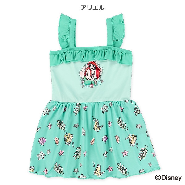 ワンピース水着（塔の上のラプンツェル・リトル・マーメイド・アナと雪の女王）