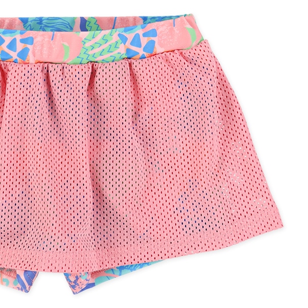 ボタニカル柄ラッシュセパレート水着