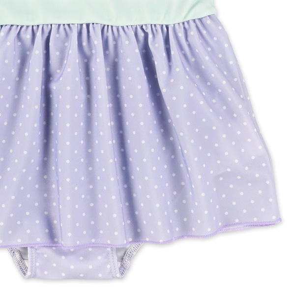 ワンショルダーグラデワンピース水着