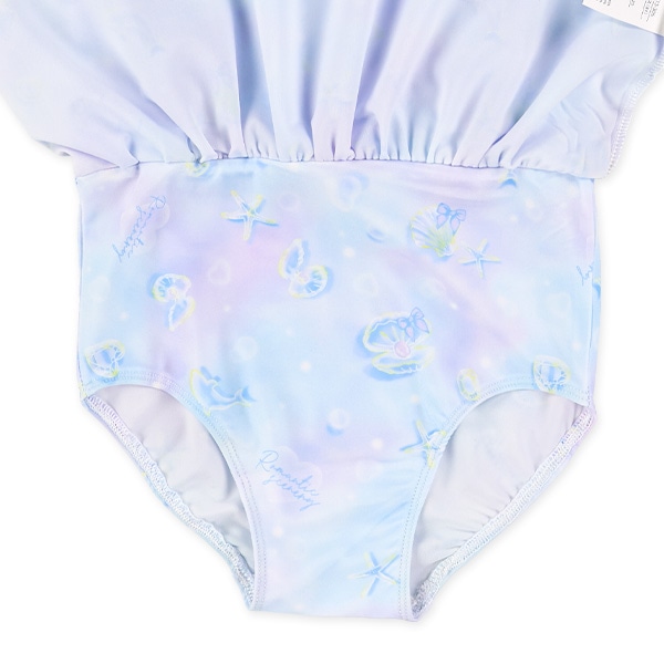 シェル柄ワンピース水着