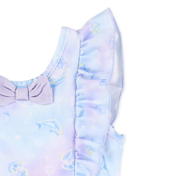 シェル柄ワンピース水着