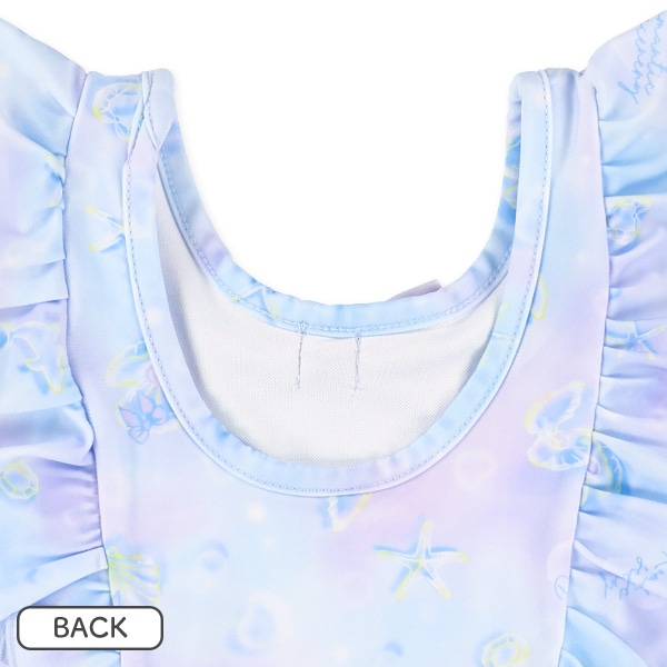 シェル柄ワンピース水着