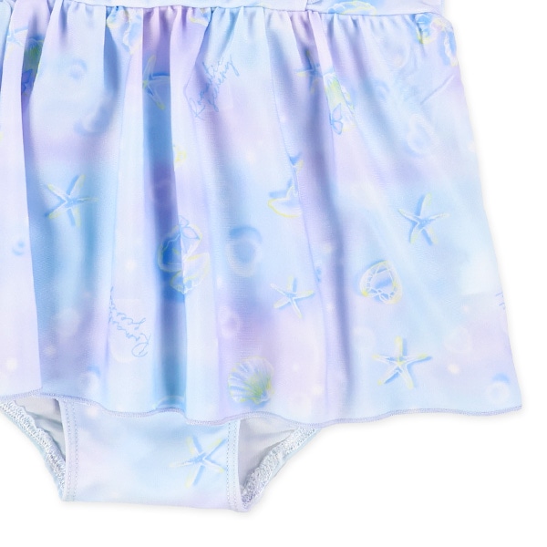 シェル柄ワンピース水着