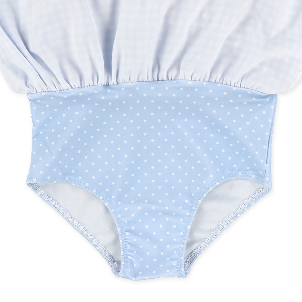 ドットギンガムワンピース水着