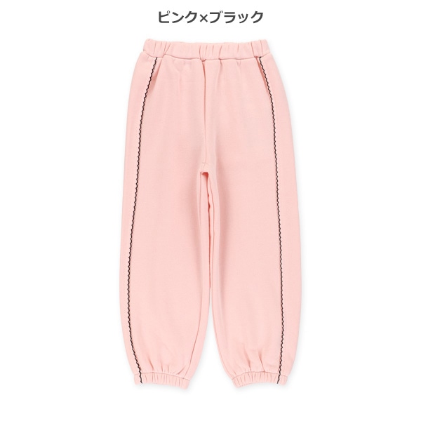 裏起毛ピコステッチロングパンツ