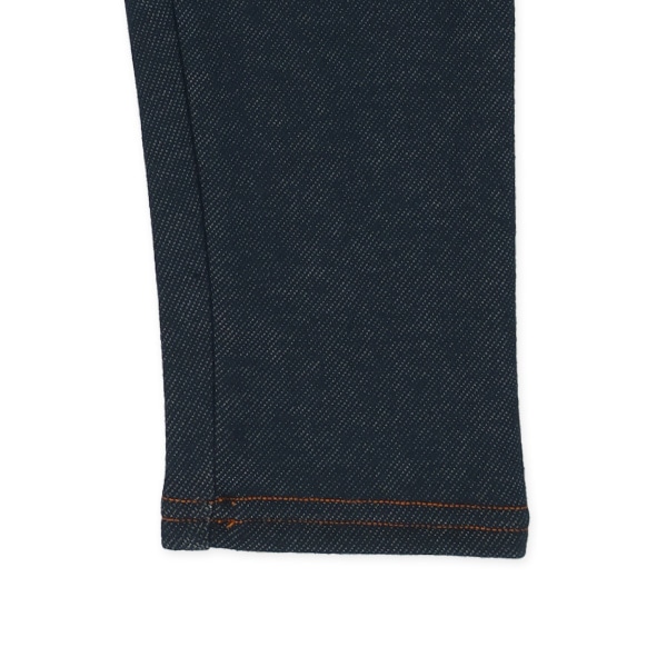 ウラぽか）デニムニットパンツ