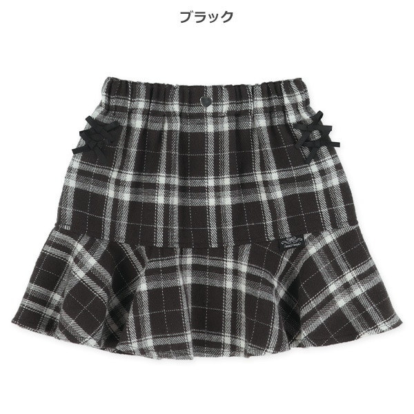 先染めチェック柄マーメイドスカート